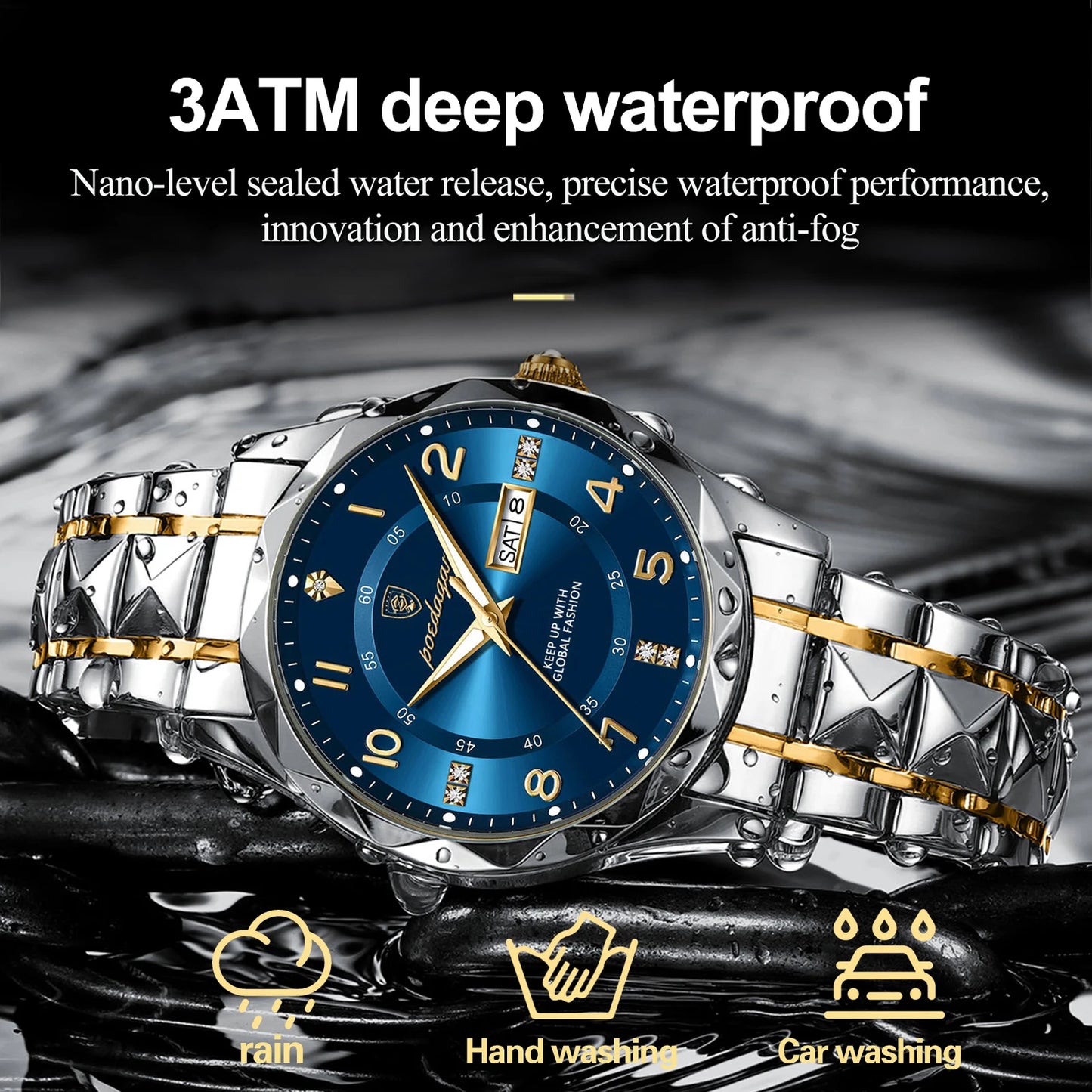Blue Galaxy Watch