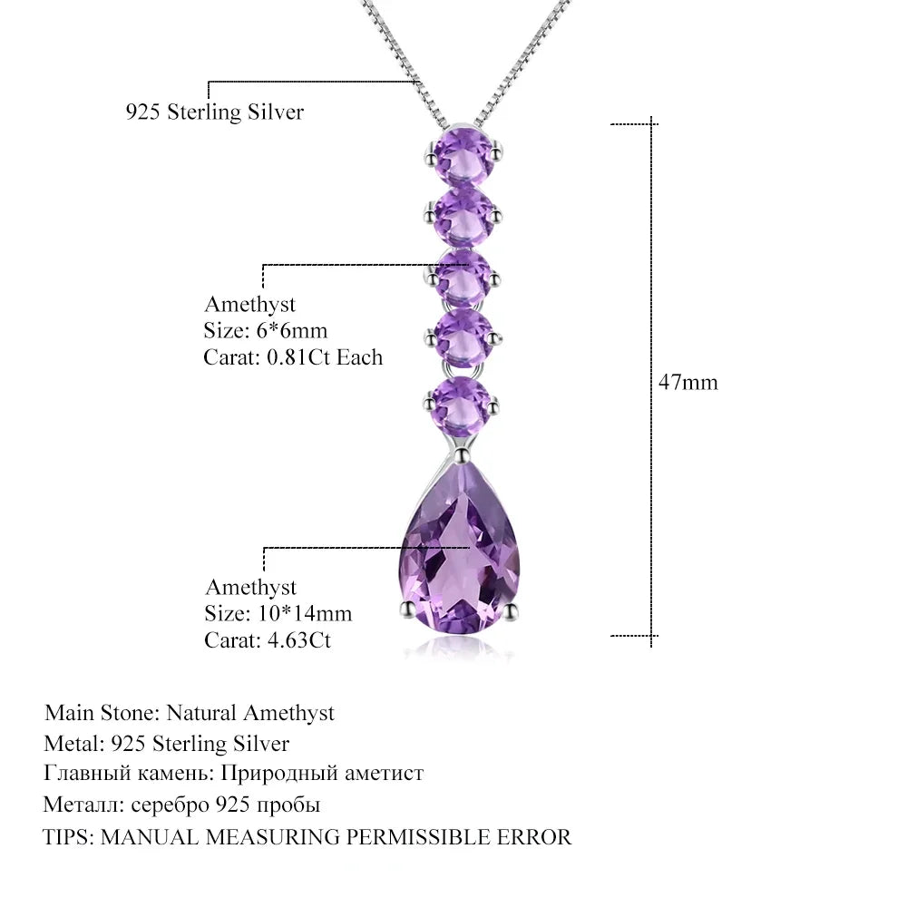 Violet Veil Necklace