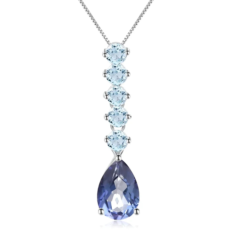 Violet Veil Necklace