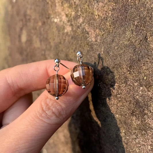 Brown Breeze Earring