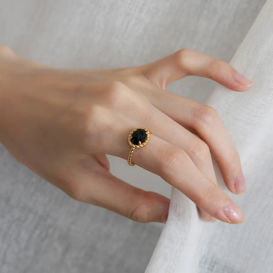 Black Flame Ring