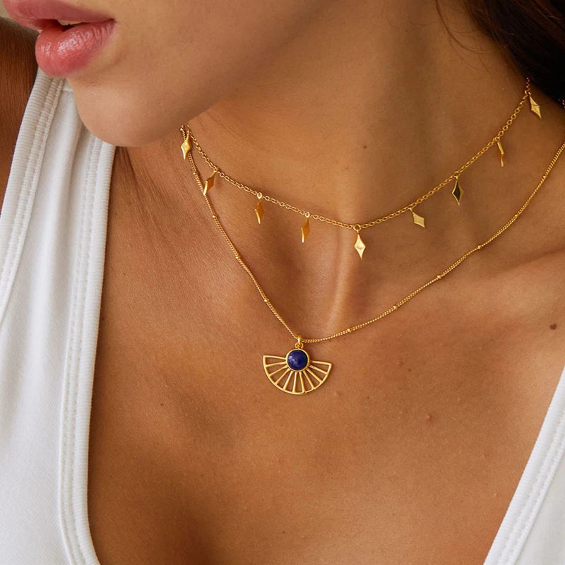 Blue Whisper Necklace
