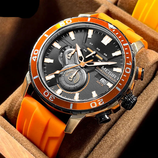 Orange Sun Watch
