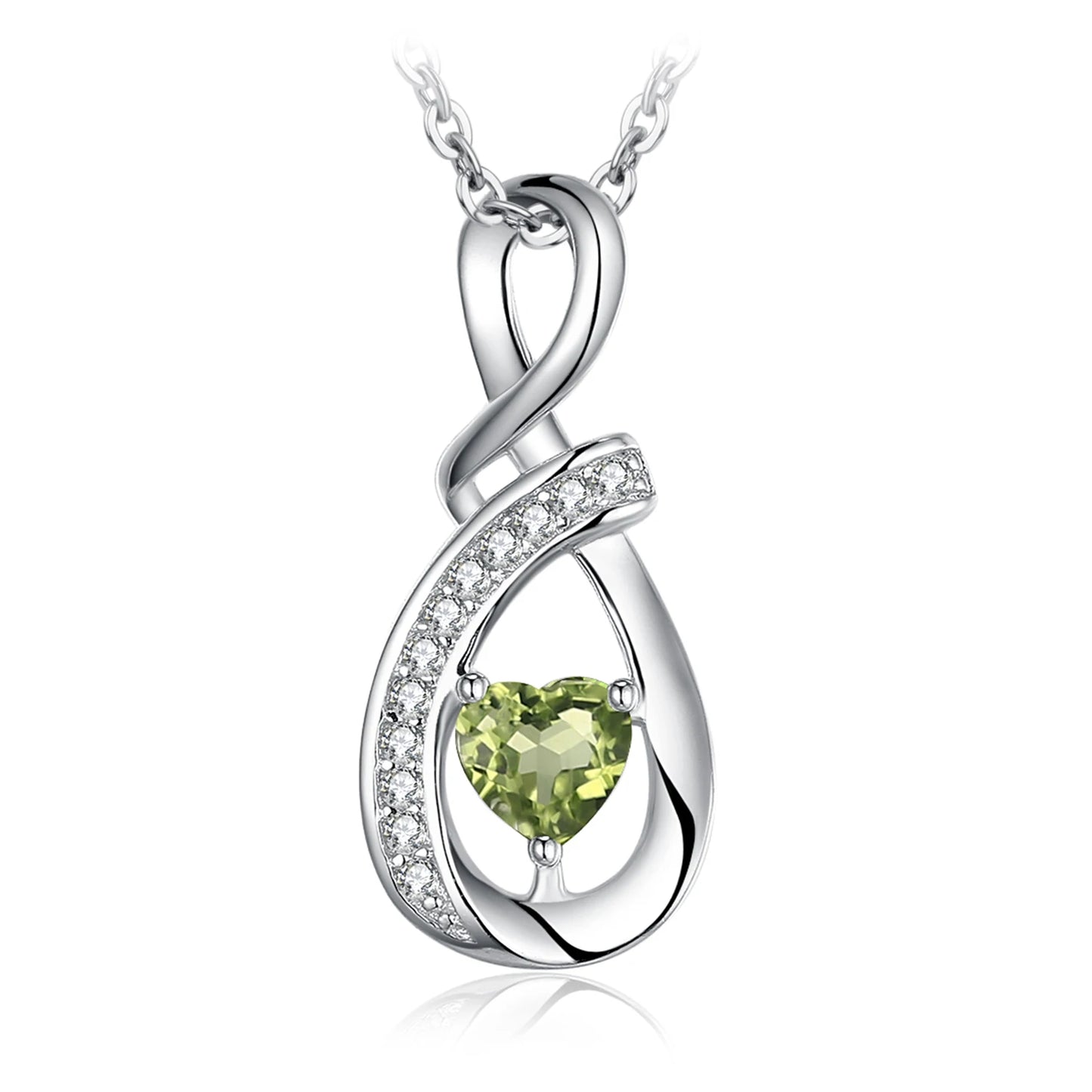 Green Heart Necklace