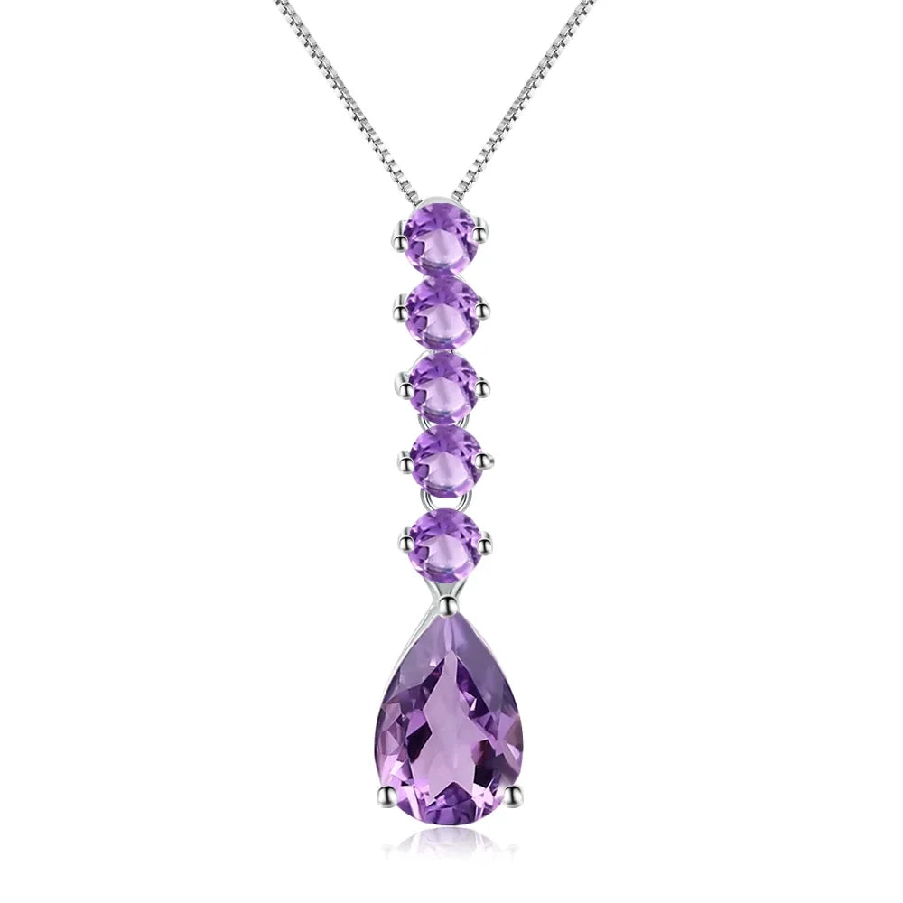 Violet Veil Necklace